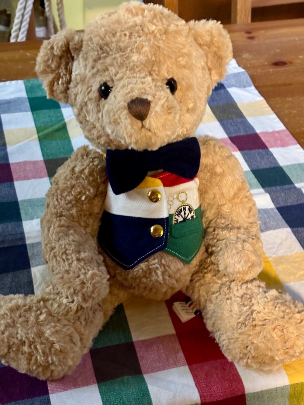 HBC Foundation 12th Annual Charity Bear "John Rae" LIKE NEW!